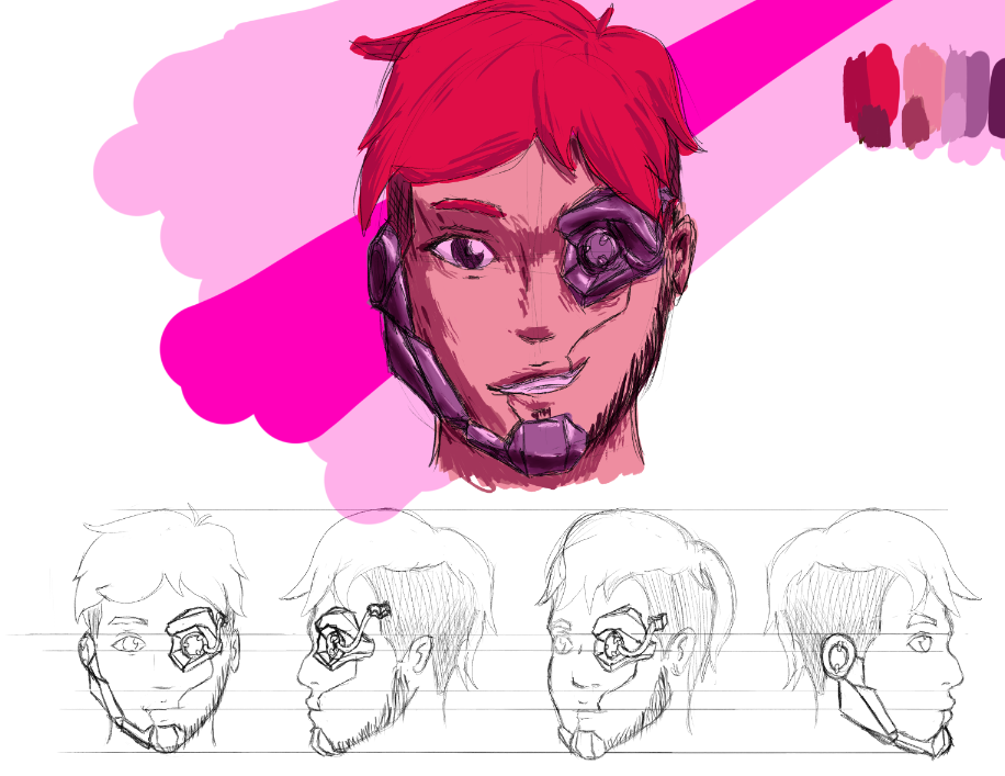 Mor character design