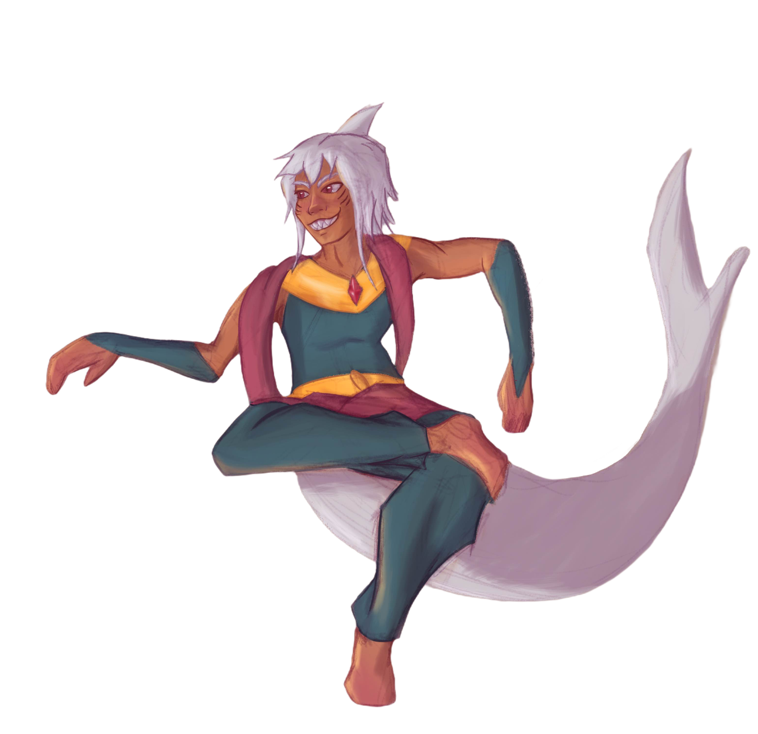 Half Shark Human